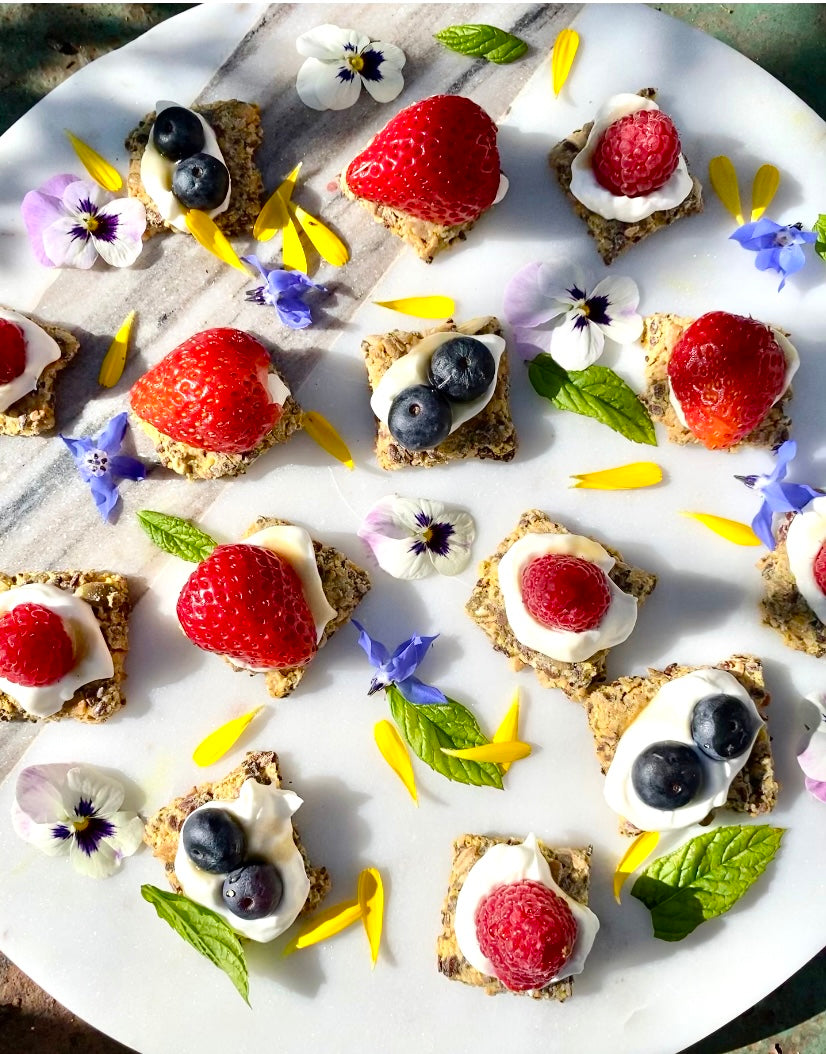 Cult Crackers - Yogurt and Summer Berries