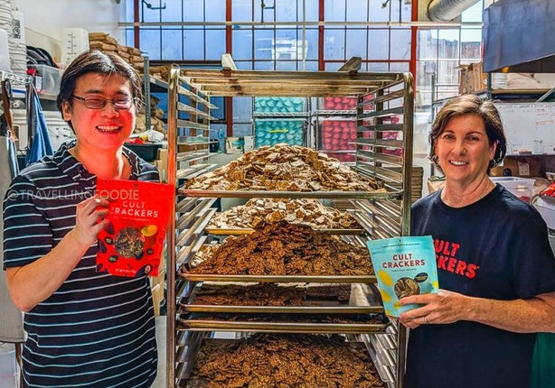 Cult Crackers - Travelling Foodie Visits Cult Crackers at Berkeley Kitchens