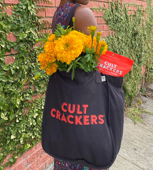 Cult Crackers - Cult Crackers Organic Cotton Market Tote Bag